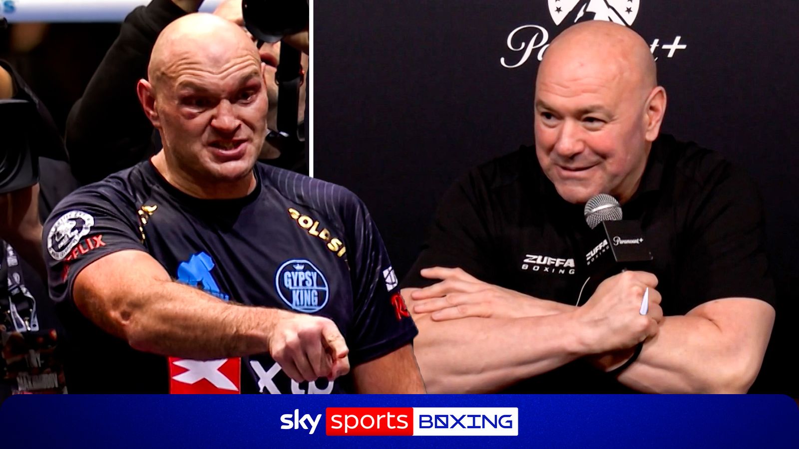 Dana White teases location for Anthony Joshua vs Tyson Fury fight