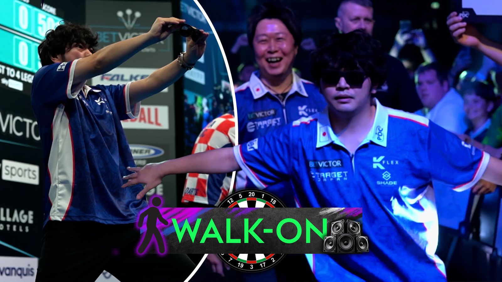 World Cup of Darts: Japan's Motomu Sakai steals the show with bizarre walk-on!