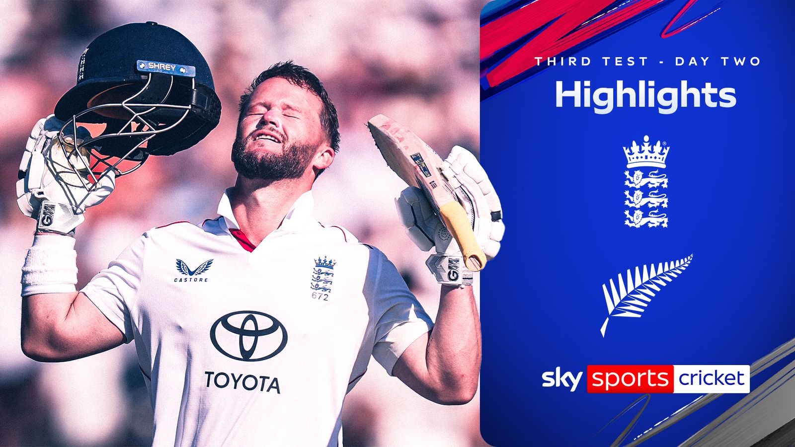 England vs New Zealand 3rd Test | Day Two highlights