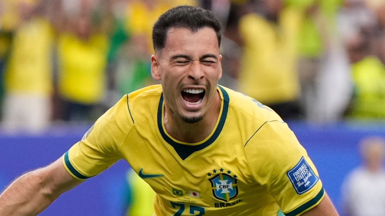 Martinelli w 96. minucie dał Brazylii awans do 1/8 finału kosztem Japonii