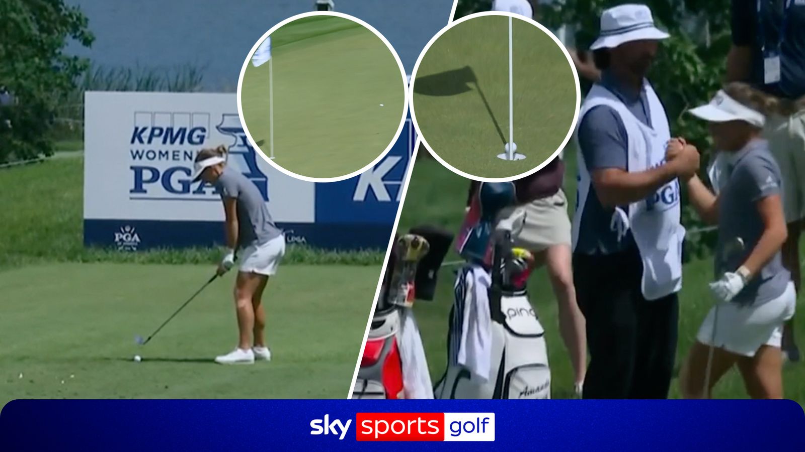 Hole-in-one alert! Amanda Doherty sinks stunning shot at the KPMG Women's PGA Championship