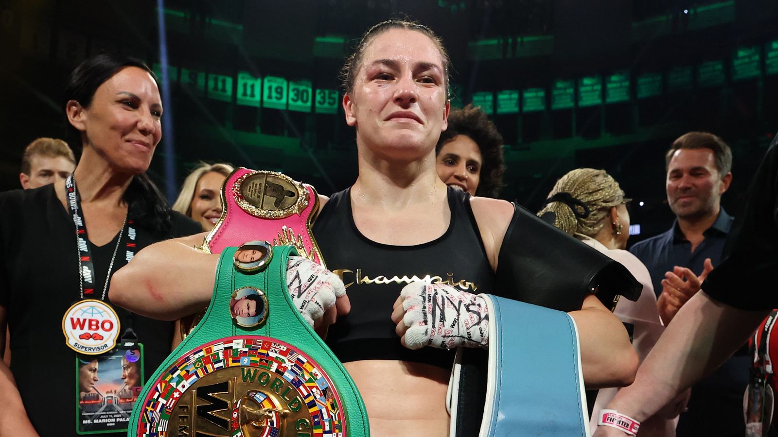 Katie Taylor faces Flora Pili in final fight at Croke Park