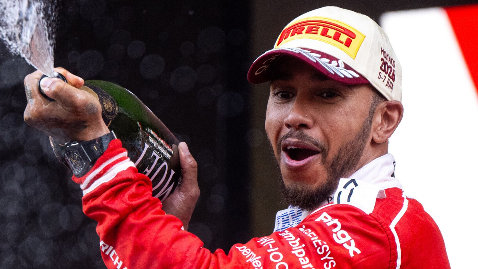 Lewis Hamilton says his first win for Ferrari 'couldn't be closer' after going second in championship with strong Monaco showing