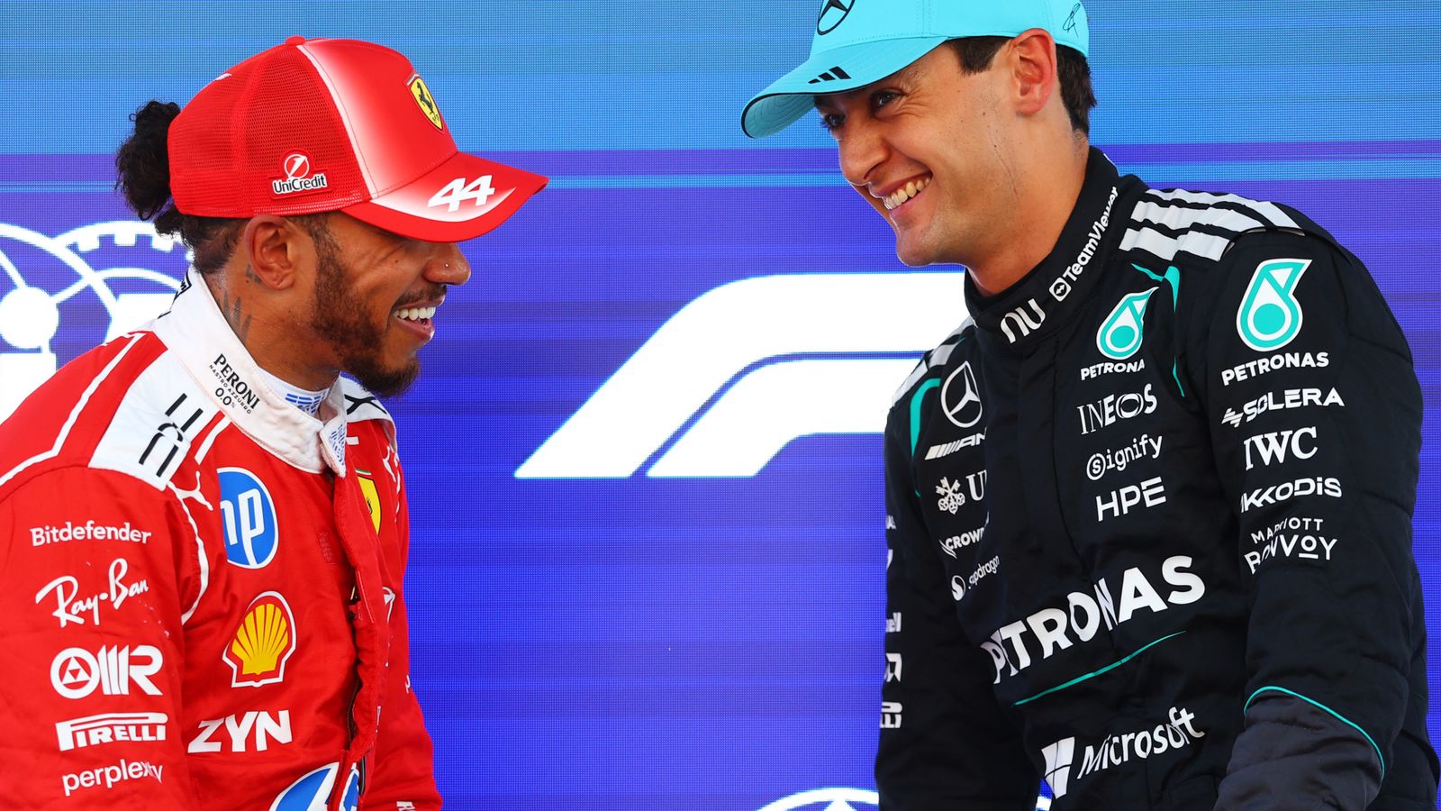 Barcelona-Catalunya GP Qualifying: George Russell pips Lewis Hamilton to pole position as Charles Leclerc crashes out