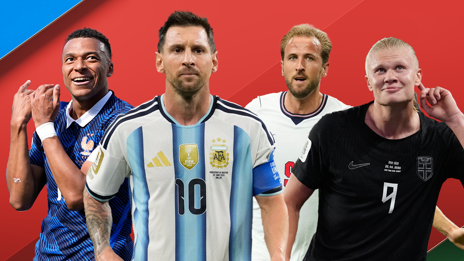 World Cup 2026 Golden Boot race: Lionel Messi, Kylian Mbappe, Erling Haaland and Harry Kane in epic battle to be top goalscorer