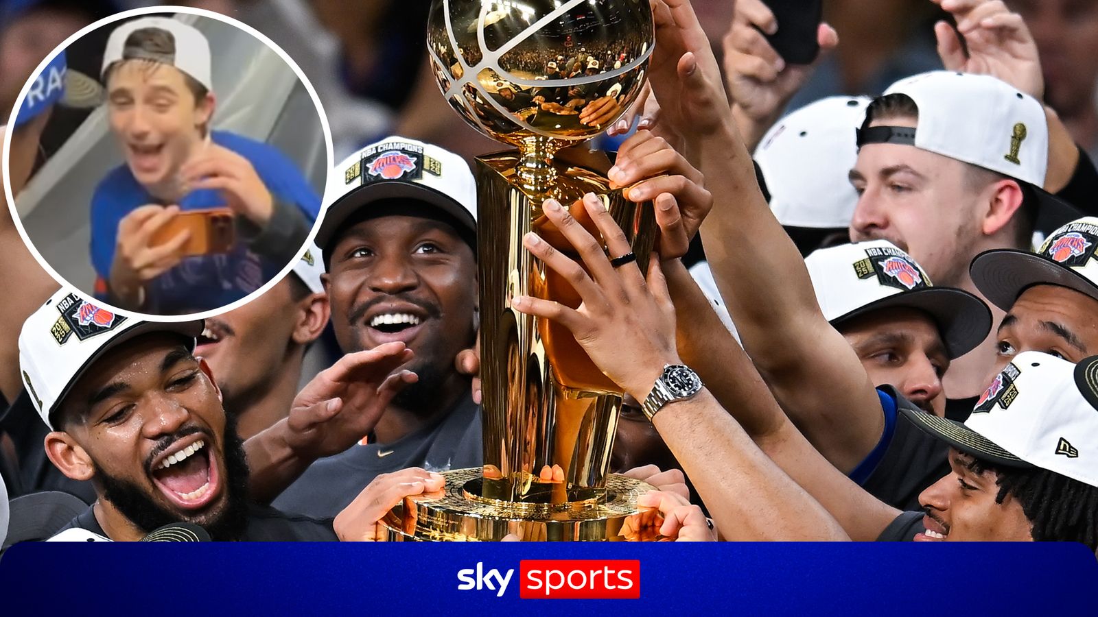 'Surreal feeling' | Players, fans and Timothee Chalamet celebrate Knicks' historic win