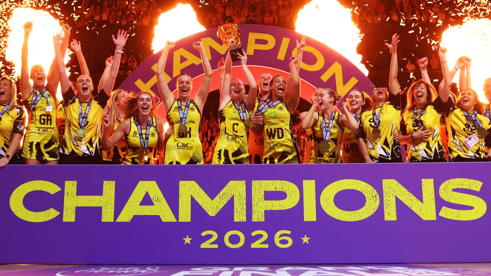 Netball Super League 2026: Fixtures, results, free streams and podcasts as London Pulse defend title