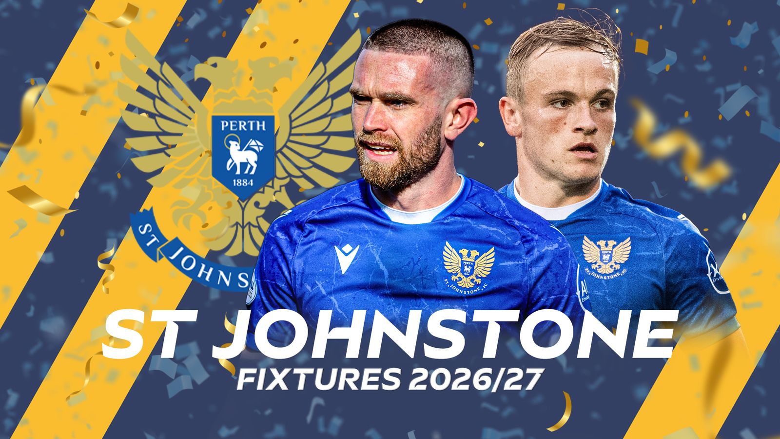 St Johnstone: Scottish Premiership 2026/27 fixtures and schedule