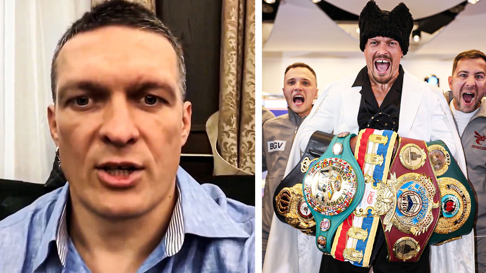 Oleksandr Usyk announces he will vacate all world titles but teases 'last dance'