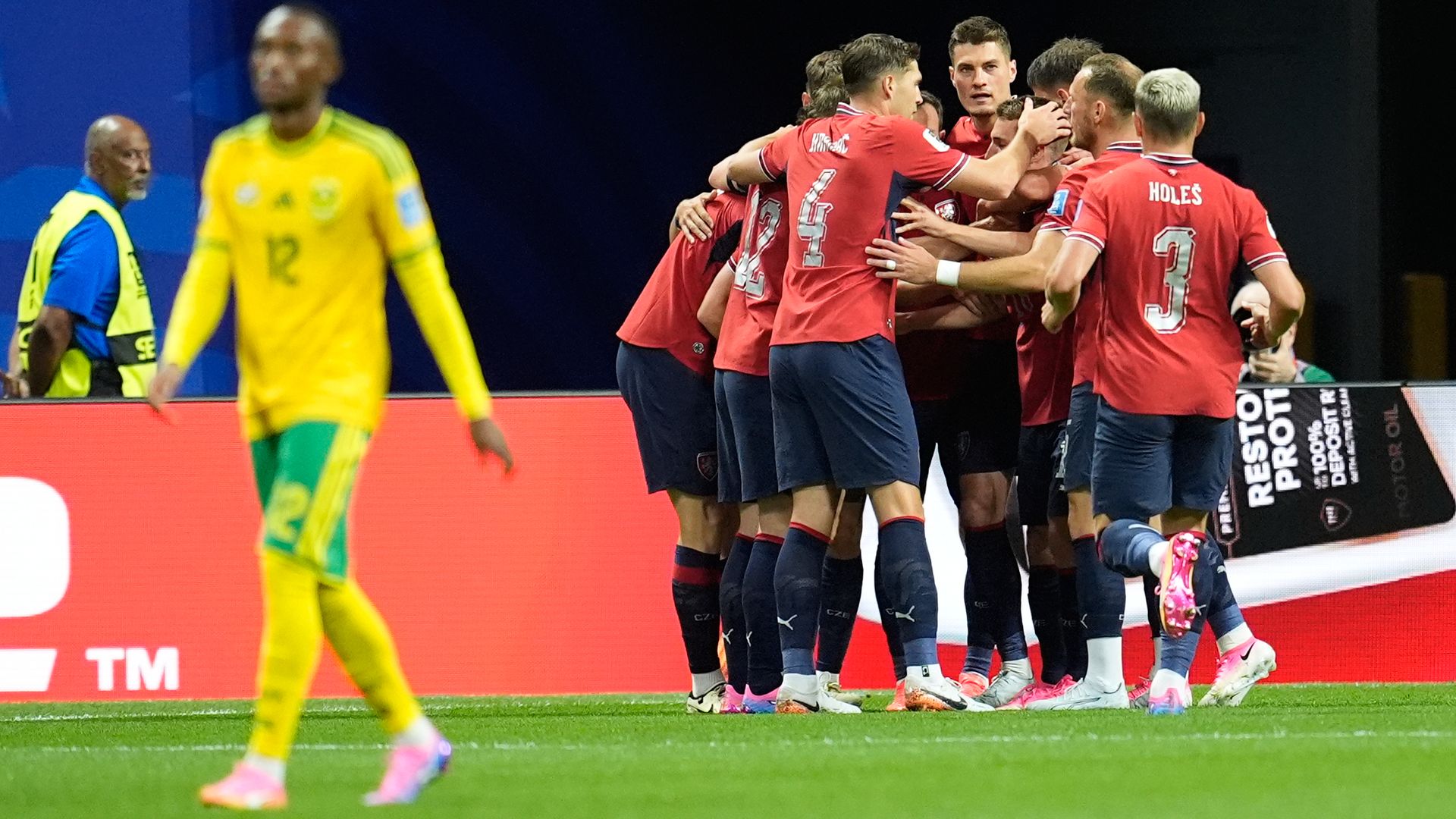 Czech Republic ahead and on top vs sorry South Africa LIVE!