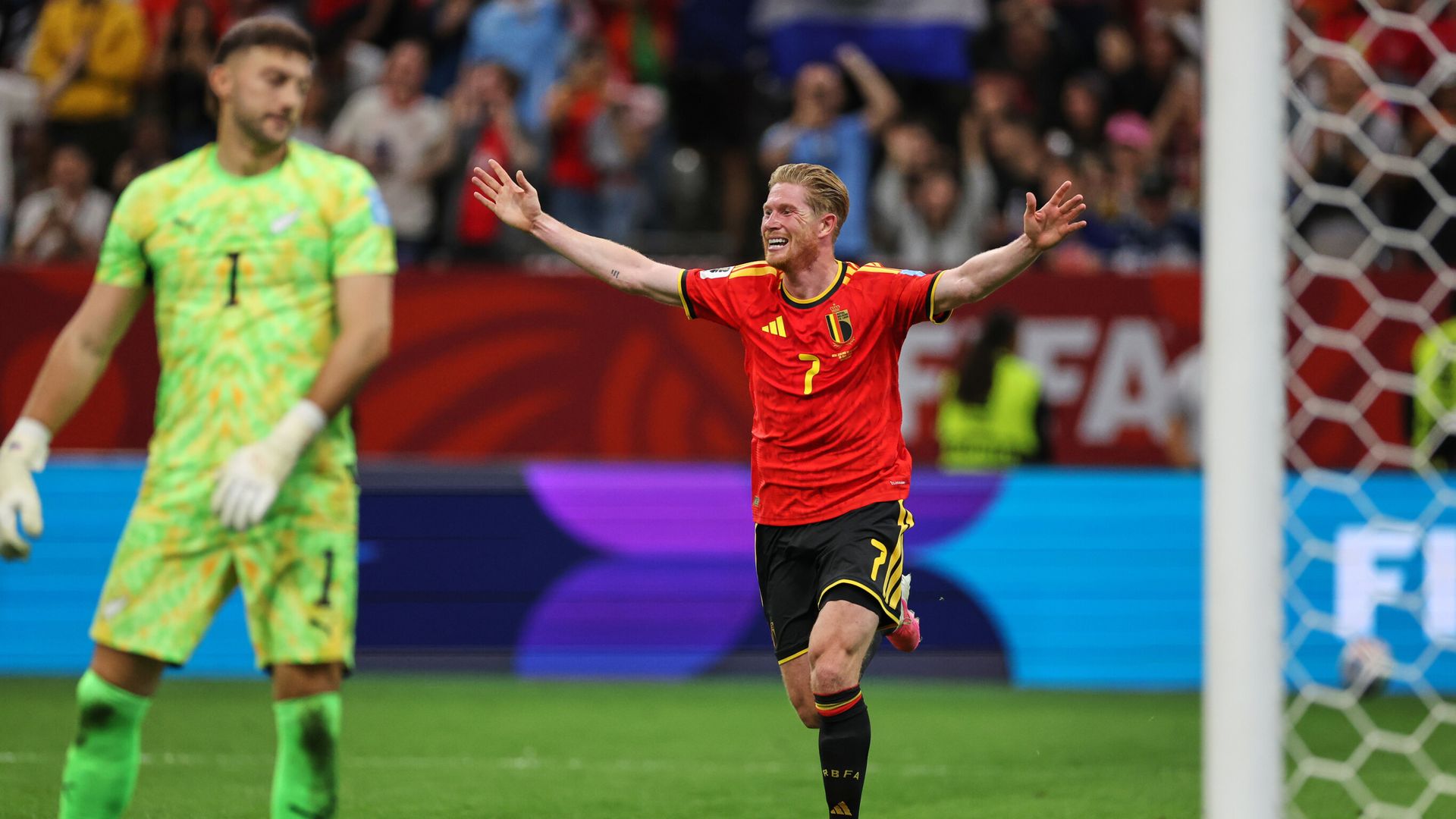De Bruyne adds Belgium third vs New Zealand with Egypt and Iran level LIVE!