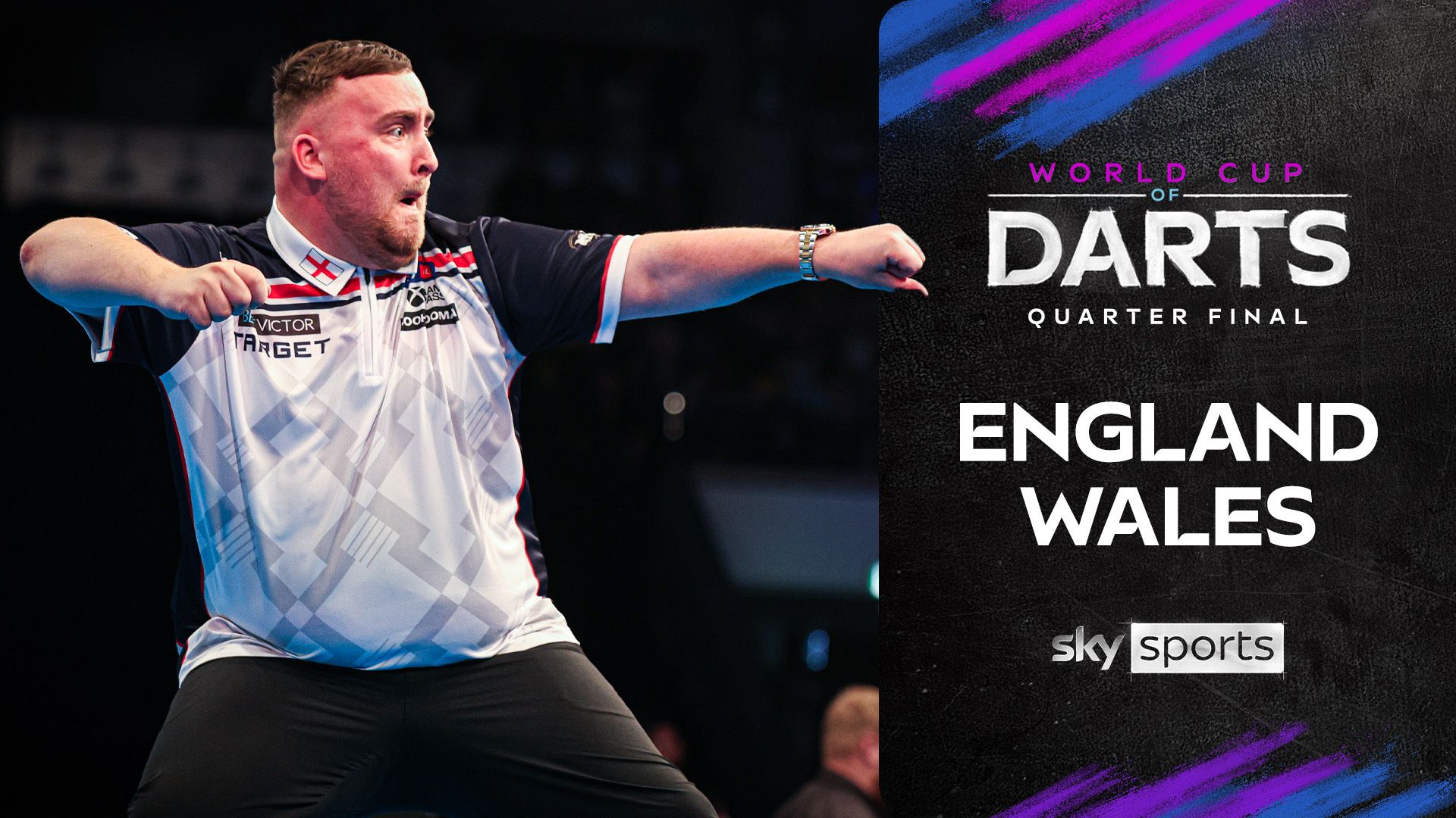 Littler stars as England beat Wales in EPIC World Cup of Darts clash