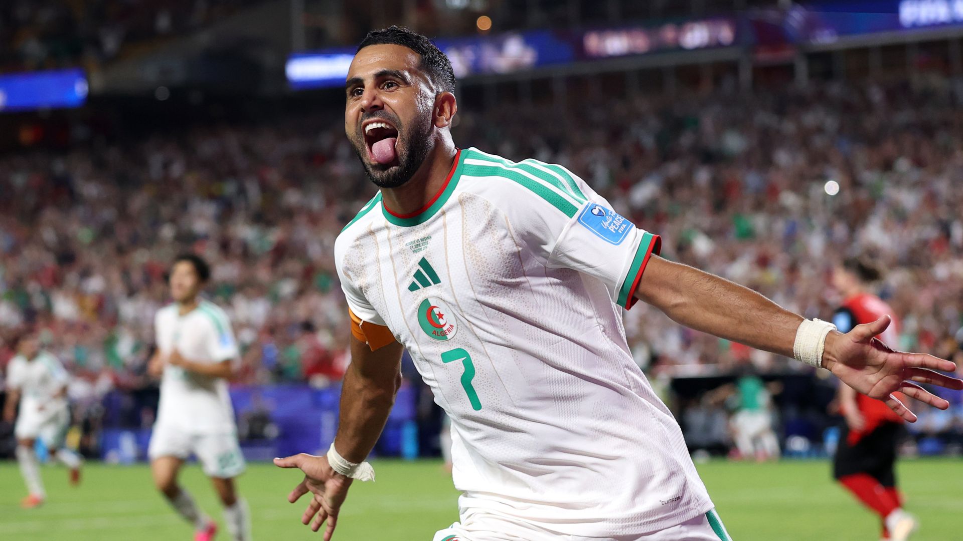 Mahrez scores huge goal for Algeria; Jordan pull one back vs Argentina LIVE!