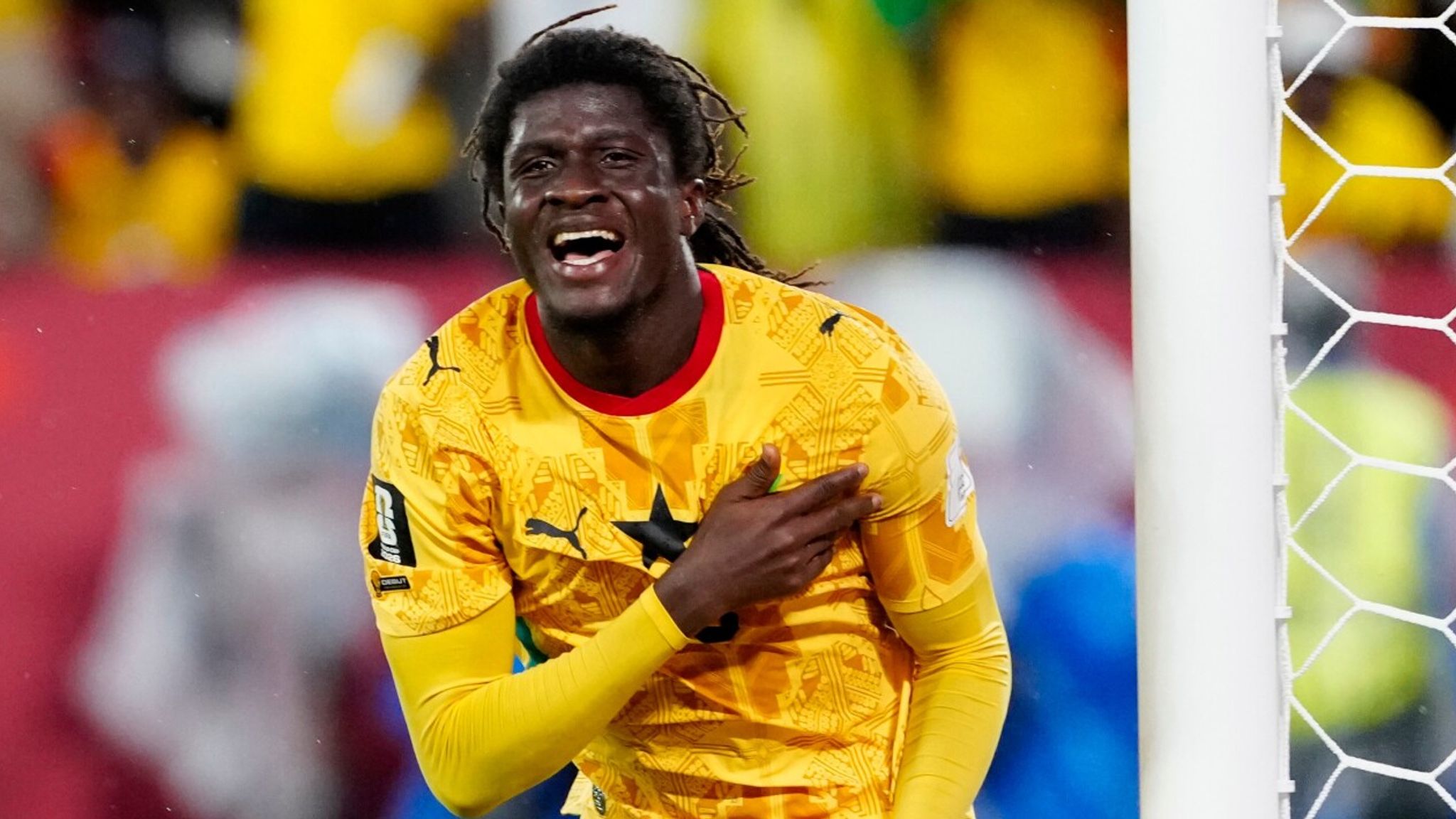 World Cup: Ghana 1-0 Panama - Caleb Yirenkyi scores 95th-minute winner for Carlos Queiroz's side in Group L opener