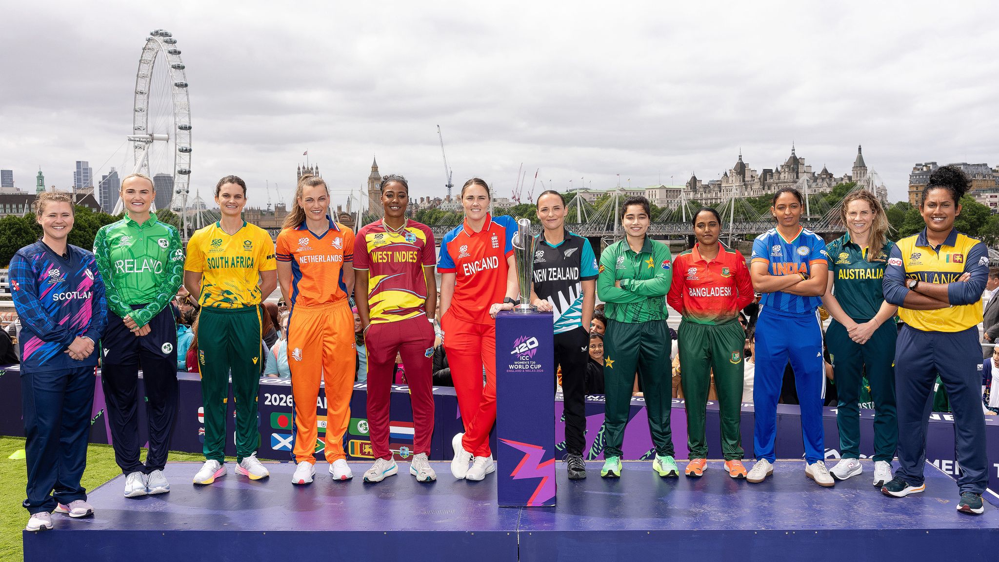 skysports.com - ICC Women's T20 World Cup: England captain Nat Sciver-Brunt gives key fitness update as cricket takes over Waterloo Bridge