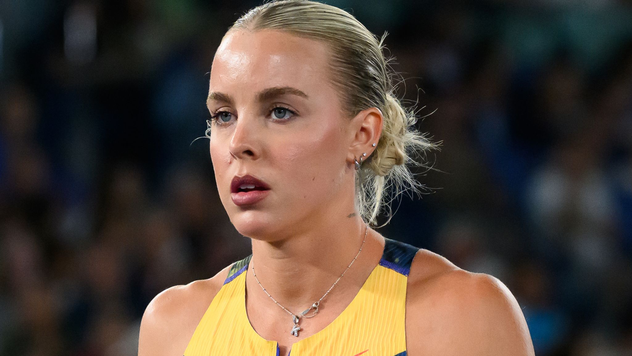 Keely Hodgkinson: Olympic 800m champion sets new personal best and British record but finishes second to Audrey Werro | Athletics News | Sky Sports