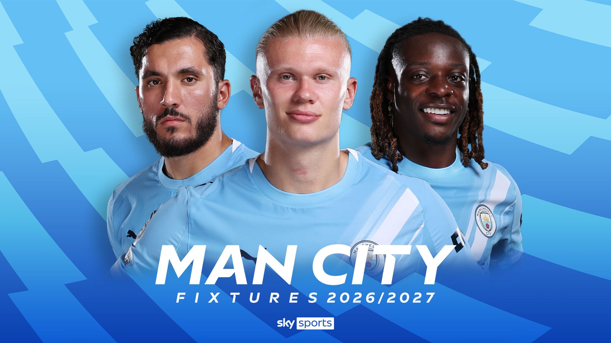 Man City: Premier League 2026/27 fixtures and schedule
