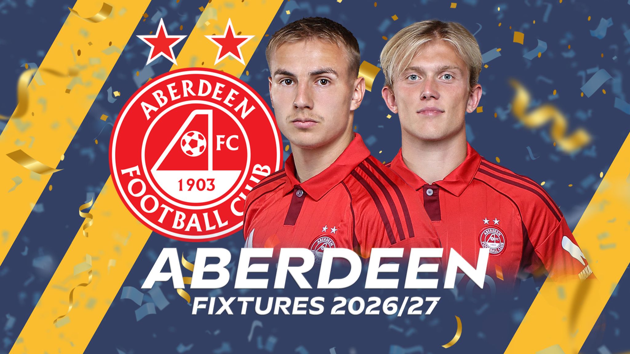 Aberdeen: Scottish Premiership 2026/27 fixtures and schedule
