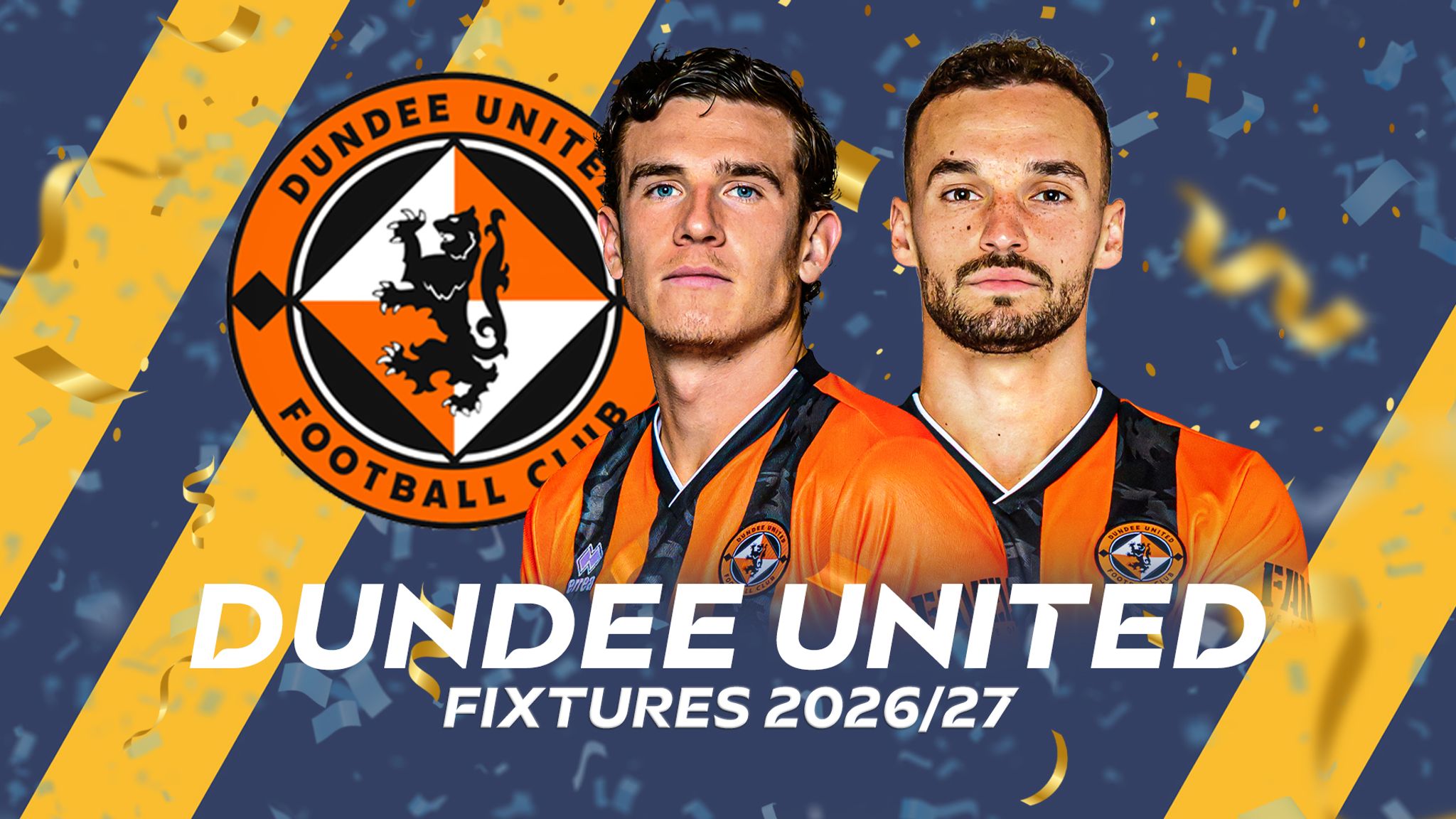 Dundee United: Scottish Premiership 2026/27 fixtures and schedule