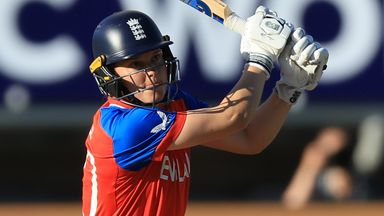 England's Amy Jones bats during the 2026 ICC Women's T20 World Cup (PA Images)