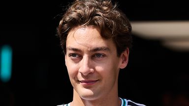 George Russell at the Monaco Grand Prix