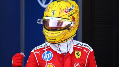 Lewis Hamilton in Barcelona