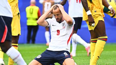 Harry Kane missed a gilt-edged chance to win it for England late on
