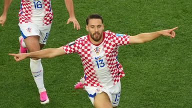 Nikola Vlasic scored the winner for Croatia in Philadelphia