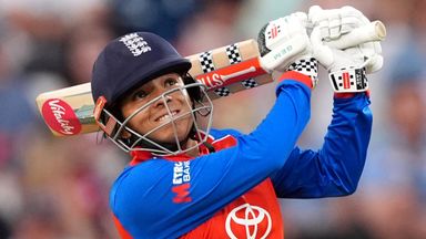 Sophia Dunkley impressed on her return to the England side