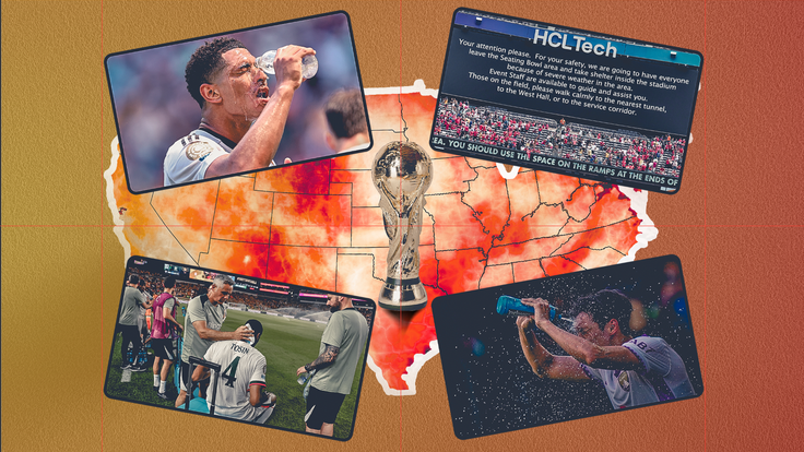 Players at the World Cup are set to experience dangerous levels of heat