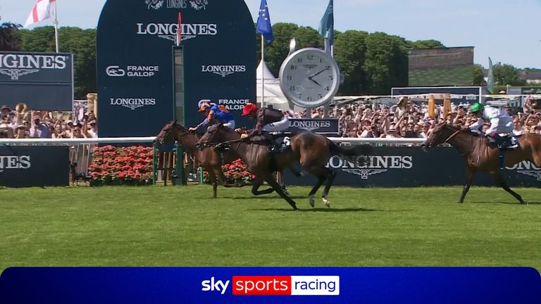 Diamond Necklace completed the French Classic double in the Prix de Diane