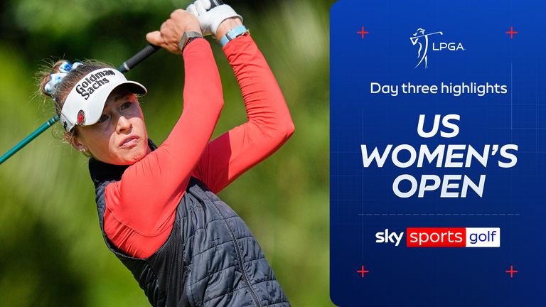 US Women's Open hls day three
