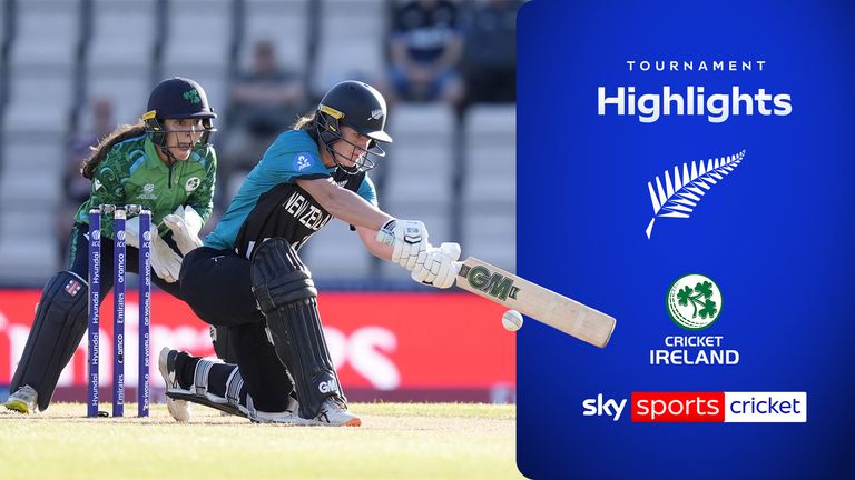 New Zealand vs Ireland Women's T20 World Cup highlights