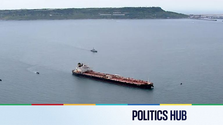 Russian shadow fleet vessel, Smyrtos, has been intercepted in the English Channel