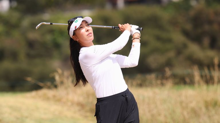 Alison Lee during the second round of the U.S. Women's Open (AP Photo/Jessie Alcheh)