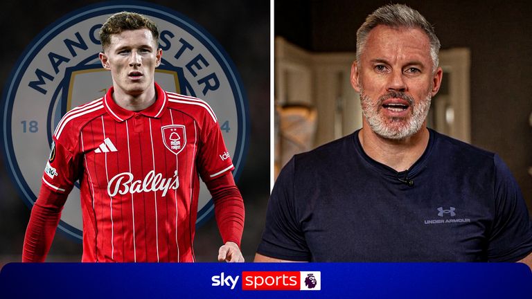Manchester City: Jamie Carragher: Elliot Anderson will make City 'formidable' alongside Rodri