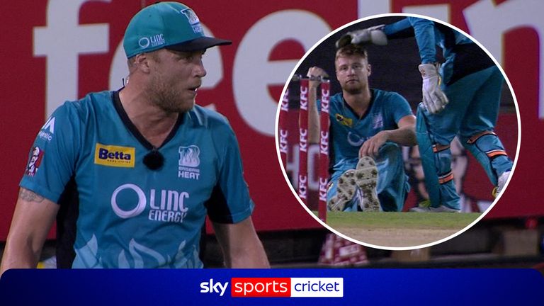 Relive the top highlights from Andrew Flintoff's seven-game stint with Brisbane Heat on BBL|04

