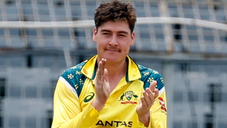 Australia's Matt Renshaw (AP Photo/Mosaraf Hossain)