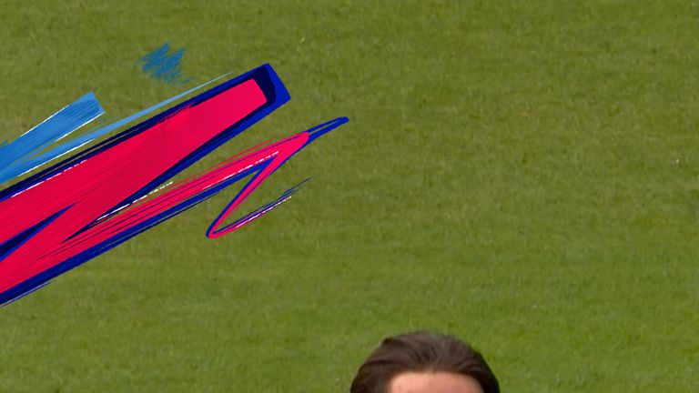 Sonny Baker wicket