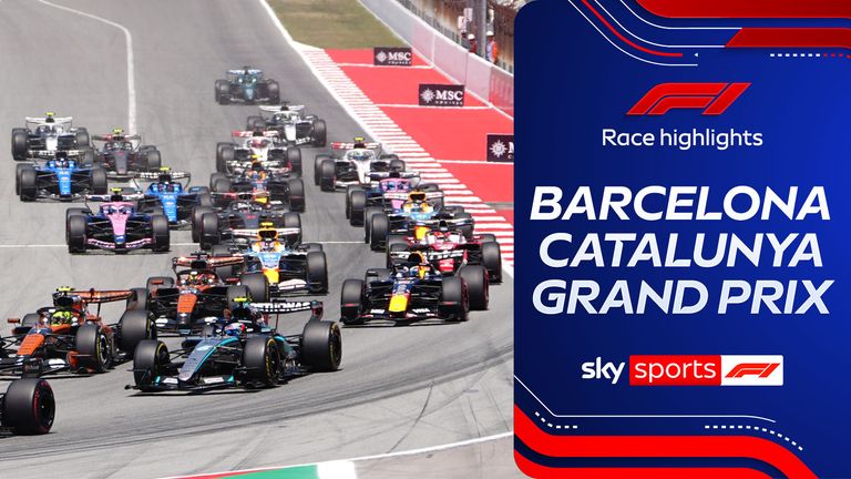Barcelona GP race highlights