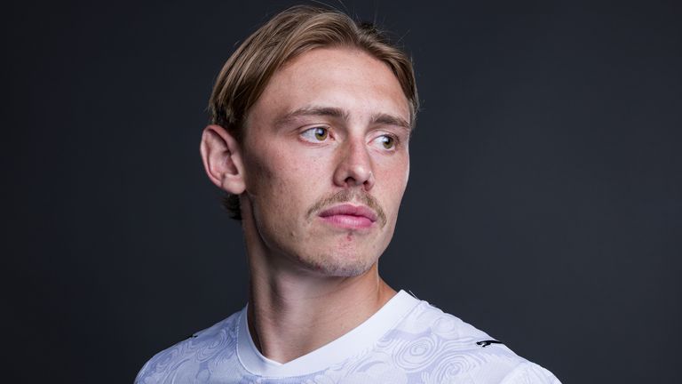 Ben Waine of New Zealand poses for a portrait ahead of the 2026 World Cup