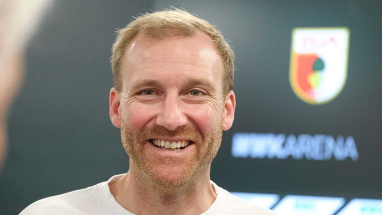 Augsburg's Benjamin Weber was part of Thomas Tuchel's Chelsea staff