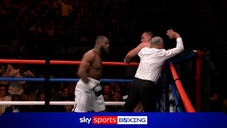 Chev Clarke recovered from being knocked down twice to stop Jack Massey in the seventh round of their enthralling clash.