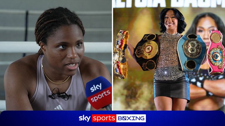 Caroline Dubois is determined to fight rival Alycia Baumgardner sooner rather than later.