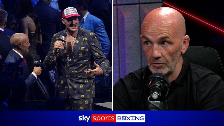 Andy Scott and Barry Jones discuss Tyson Fury's appearance at UFC Freedom 250, with Fury teasing a 'big announcement' regarding his future.