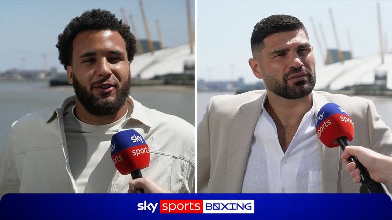 Moses Itauma and Filip Hrgovic were both in confident mood ahead of their much-anticipated fight in August.