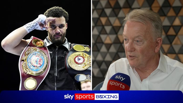 Moses Itauma's promoter Frank Warren has suggested his fighter could fight Oleksandr Usyk next should he emerge victorious against Filip Hrgovic.