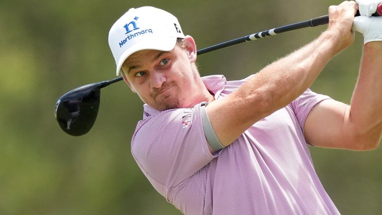 Bud Cauley claimed his first-ever win on the PGA Tour in Toronto (Nathan Denette/The Canadian Press via AP)