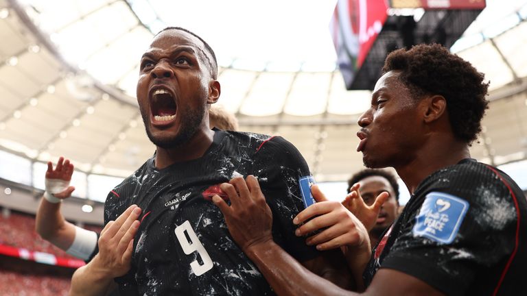 Cyle Larin scored his second goal of the tournament