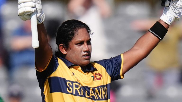 Chamari Athapaththu struck an unbeaten century off just 58 deliveries in Sri Lanka's victory vs Ireland
